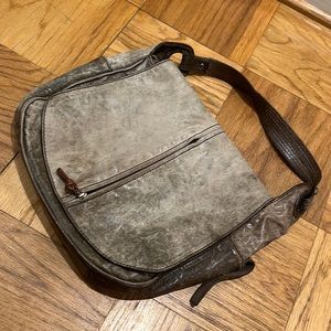 Distressed Leather Purse